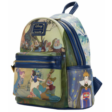 Saco mochila Loungefly Branca de Neve e os Sete Anões