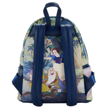 Saco mochila Loungefly Branca de Neve e os Sete Anões