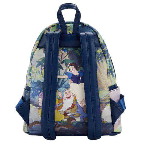 Saco mochila Loungefly Branca de Neve e os Sete Anões