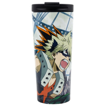 Copo térmico My Hero Academia Aço Inoxidável