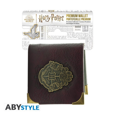 Carteira Deluxe Harry Potter Hogwarts Crest