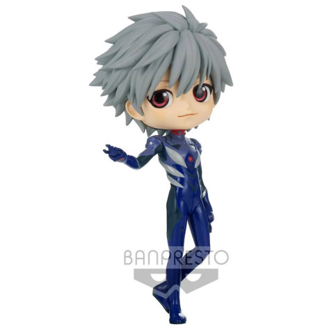 Q Posket Kaworu Nagisa Evangelion Minifigura 14 cm