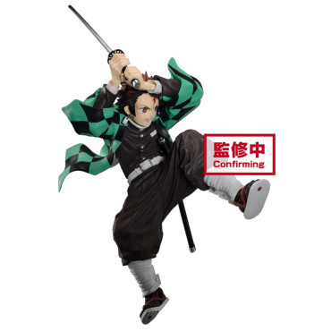 Figura Tanjiro Kamado Demon Slayer Banpresto Maximatic 19 cm