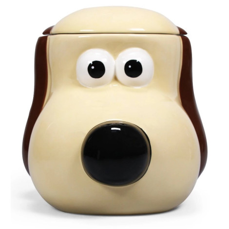 Frasco de Bolachas Wallace e Gromit