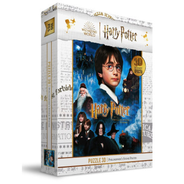 Puzzle Lenticular Harry Potter e a Pedra Filosofal