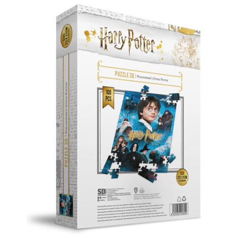 Puzzle Lenticular Harry Potter e a Pedra Filosofal