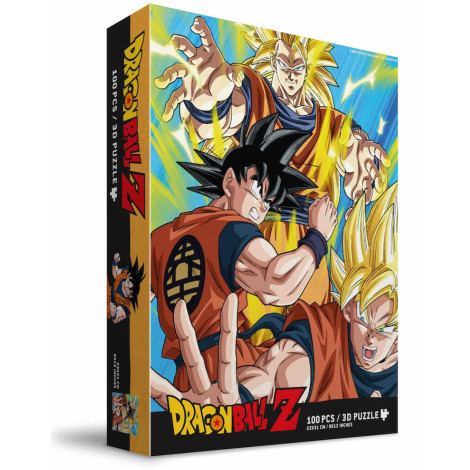 Puzzle Lenticular de Goku Dragon Ball 100 peças