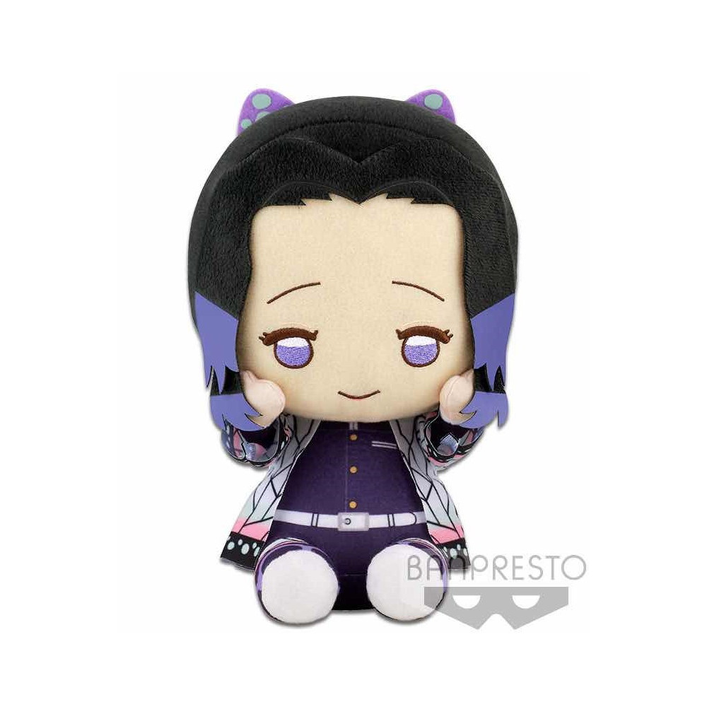 Brinquedo de peluche Shinobu Kimetsu no Yaiba 20 cm