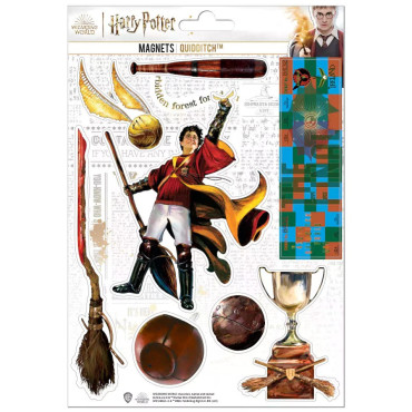 Conjunto de ímanes de Harry Potter Quidditch