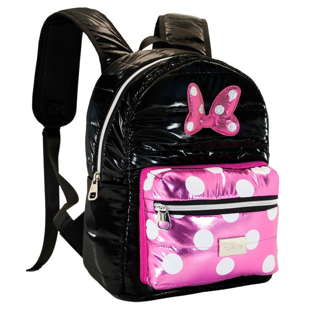 Saco Mochila Minnie Mouse Disney Acolchoada