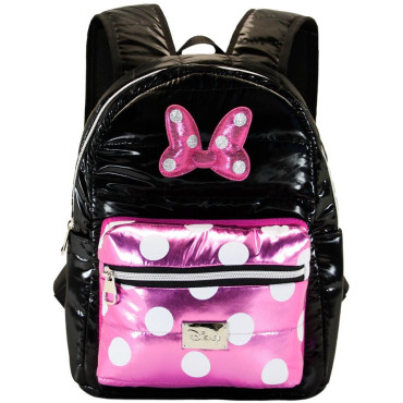 Saco Mochila Minnie Mouse Disney Acolchoada