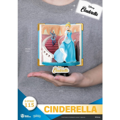 Figura Diorama Cinderela D-Stage Disney 14 cm