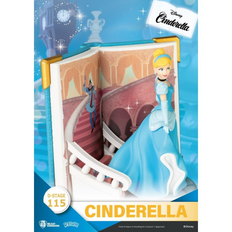 Figura Diorama Cinderela D-Stage Disney 14 cm