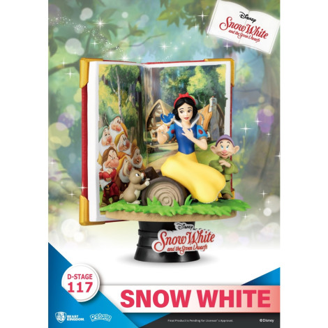 D-Stage Diorama Figura Branca de Neve Disney 14 cm