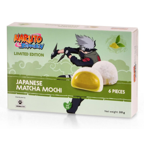 NARUTO 6 MOCHIS JAPONESES TÉ VERDE MATCHA EDICIÓN LIMITADA