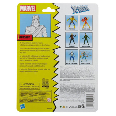 The Uncanny X-Men Marvel Legends Figura Longshot 15 cm