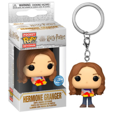 Harry Potter - Chamber of Secrets Anniversary Llaveros Pocket POP! Vinyl Hermione 4 cm Expositor (12)