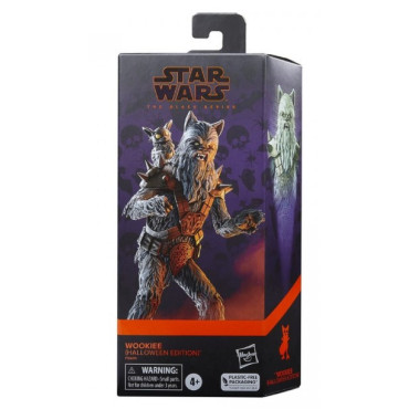 Figuras Wookiee Edição de Halloween Série Negra da Guerra das Estrelas
