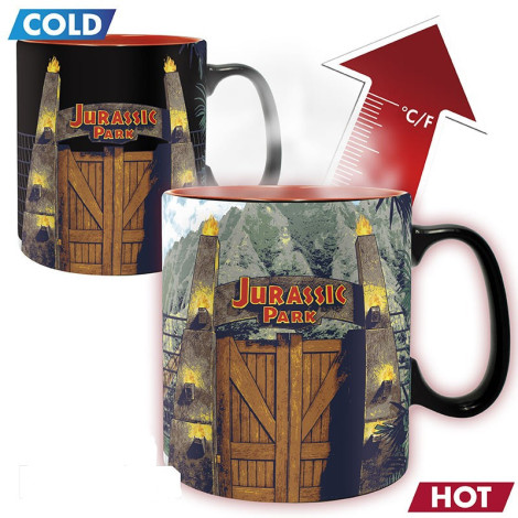 Caneca térmica Jurassic Park Door