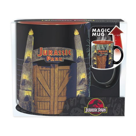 Caneca térmica Jurassic Park Door