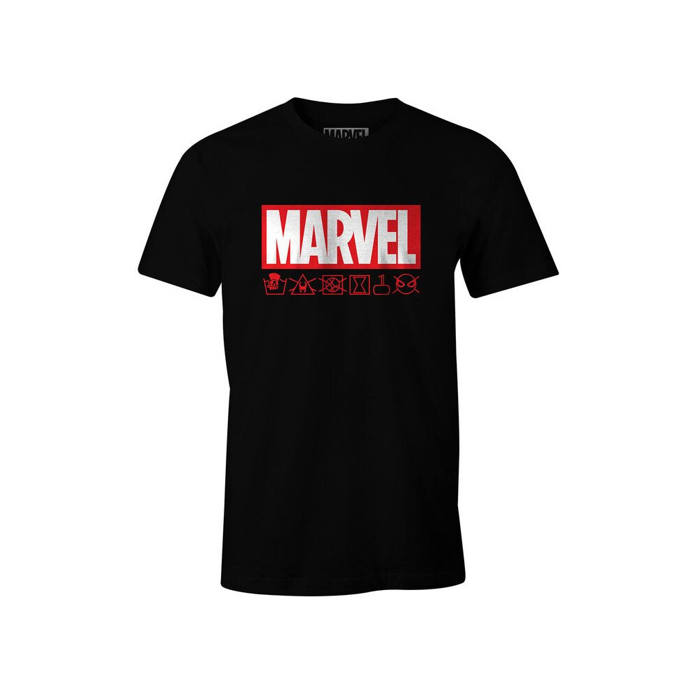 T-shirt com o logótipo da Marvel