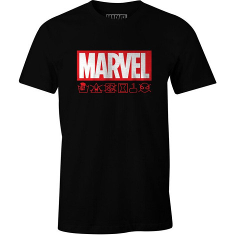 T-shirt com o logótipo da Marvel