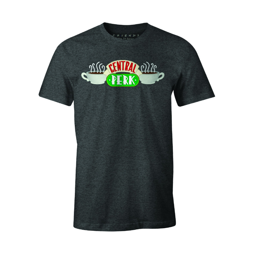 T-shirt preta Central Perk Friends