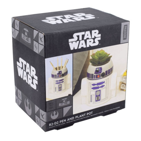 Porta-lápis R2D2 ou vaso de flores pequeno Star Wars