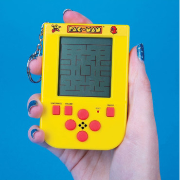 Porta-chaves para mini consola Pac-Man Retro