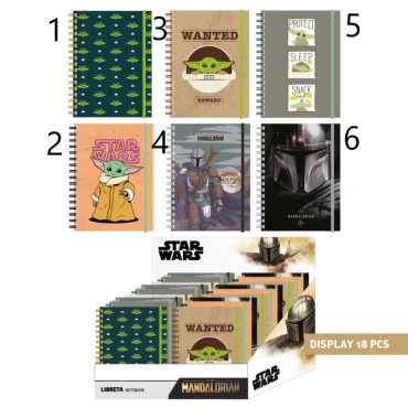 Libretas The Mandalorian en display