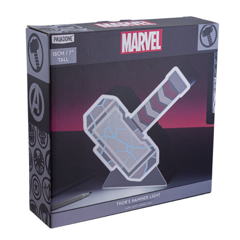 Candeeiro Marvel Thor martelo 18 cm