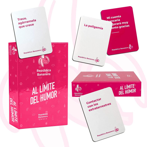 Jogo de cartas da Banana Republic no limite do humor