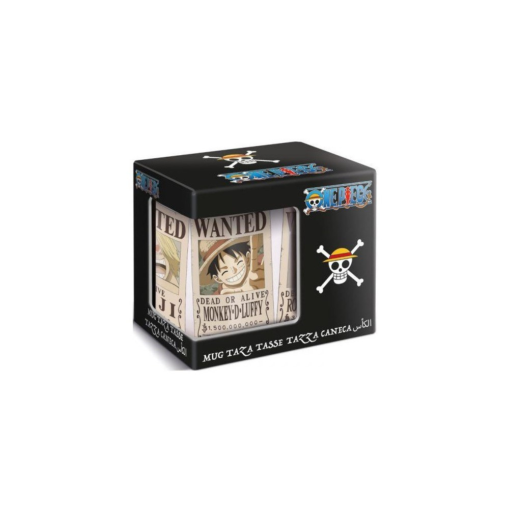 Caneca One Piece Wanted