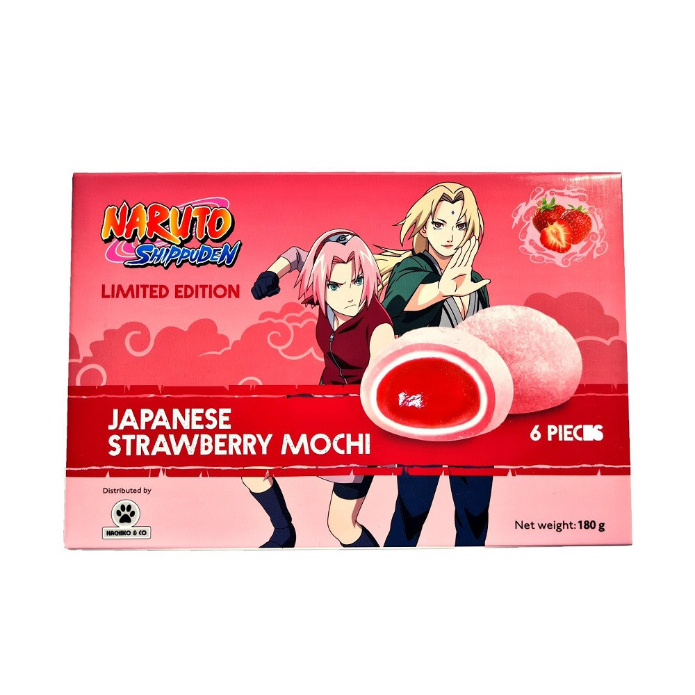 Mochis de fresa Naruto Edición Limitada