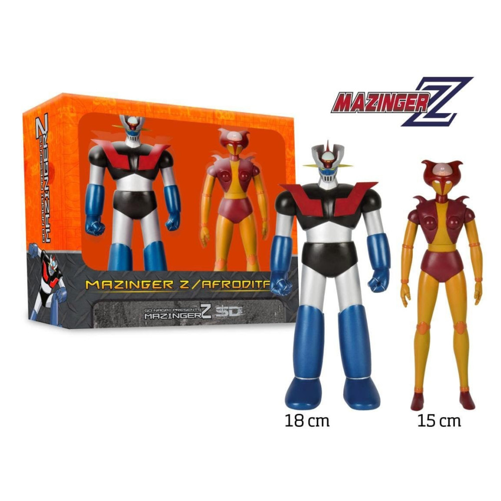 Set Figuras Mazinger Z e Afrodite A 18cm