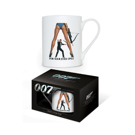 Caneca James Bond 007 Só para os seus olhos