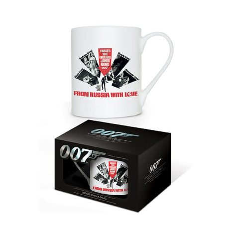 Caneca James Bond 007 Da Rússia com amor