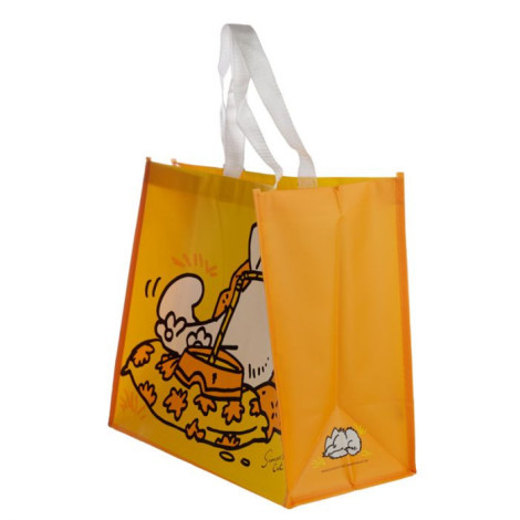 Bolsa Reutilizable Gato Simon's Cat Amarilla