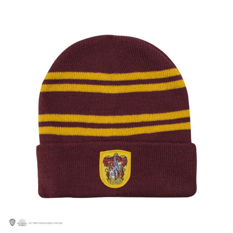 Conjunto de chapéu e luvas Gryffindor para rapaz Harry Potter