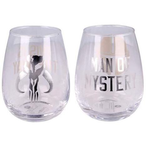 Set 2 Vasos de Cristal The Mandalorian