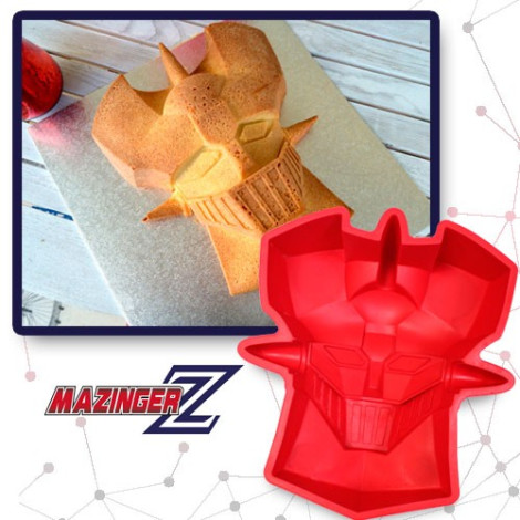 Molde de forno para o rosto de Mazinger Z