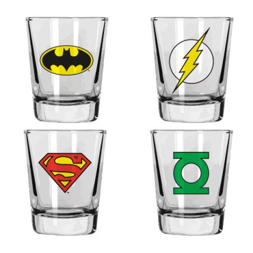 Copos de shot da DC Comics