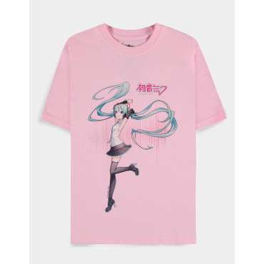Hatsune Miku T-Shirt rosa...