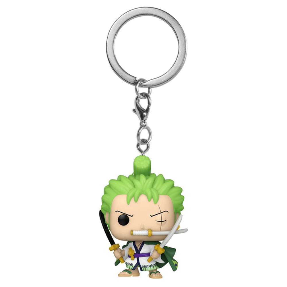 One Piece Llaveros Pocket POP! Vinyl Roronoa Zoro 4 cm Expositor (12)