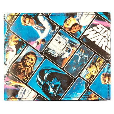 Carteira Star Wars Personagens Vintage