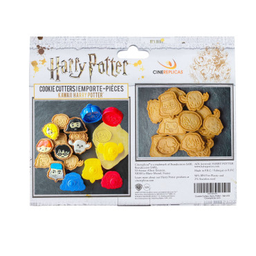 Conjunto de Carimbos Harry Potter Kawaii para Biscoitos