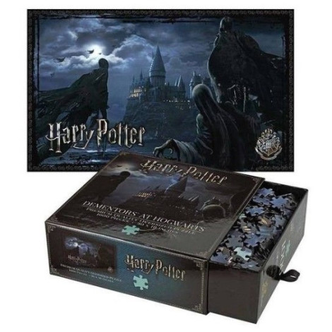 Puzzle Harry Potter Dementors em Hogwarts 1000 peças