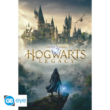 Cartaz de Hogwarts Legacy Harry Potter