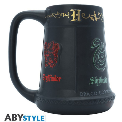 Caneca das casas de Hogwarts de Harry Potter