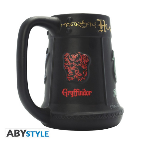 Caneca das casas de Hogwarts de Harry Potter